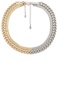 Two Tone Layered Necklace