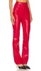 Faux Leather Heston Straight Leg Pants