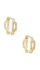 Linked Pave Huggie
