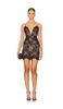 Rhinestone Bandeau Mini Dress