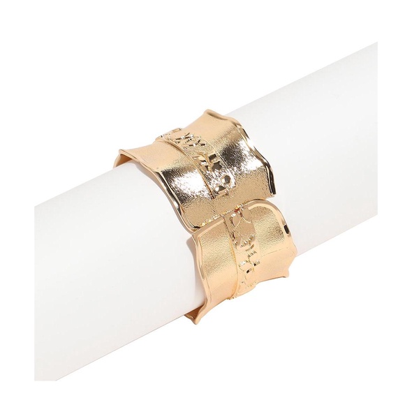 Dented Textured Bracelet