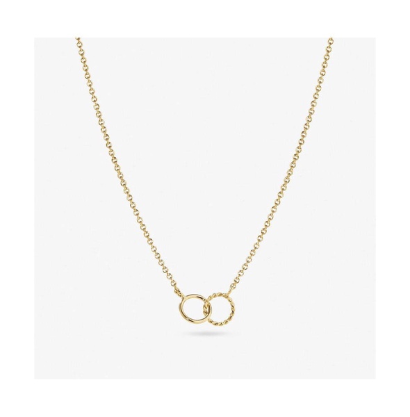 Interlocking Circles Necklace - Sam