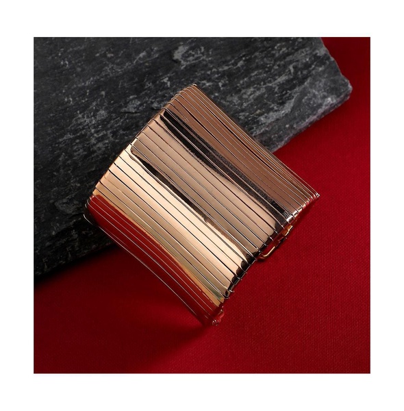 Women's Ribbed Statement Bracelet