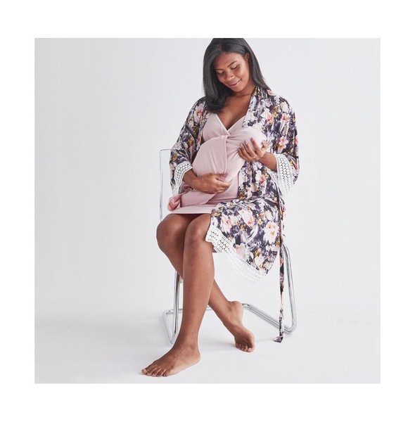 Maternity Angel Flora 3 pieces sleepwear set