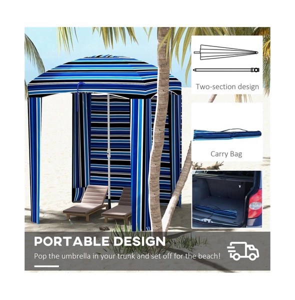 Outdoor Umbrella - Versatile Patio Shade for Deck, Garden, and Beach Relaxation
