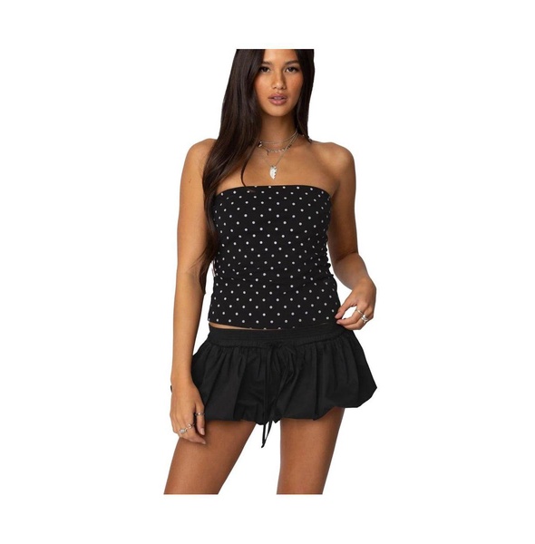 Womens Peyton Polka Dot Tube Top