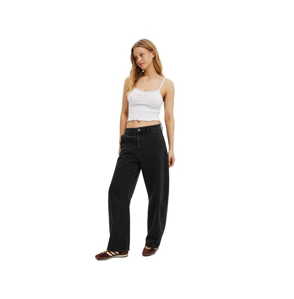 Women's Scarlet Pointelle Cami