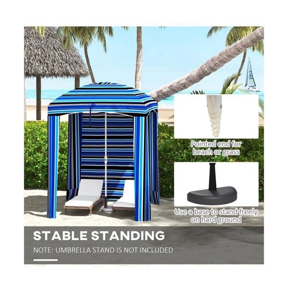 Outdoor Umbrella - Versatile Patio Shade for Deck, Garden, and Beach Relaxation