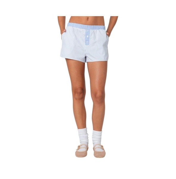 Women's Oaklie Mix Striped Boxer Shorts