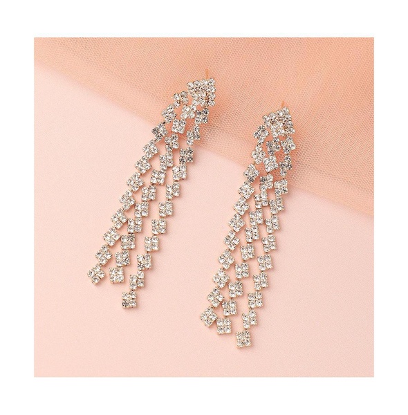 Women's Bling Drop Earrings