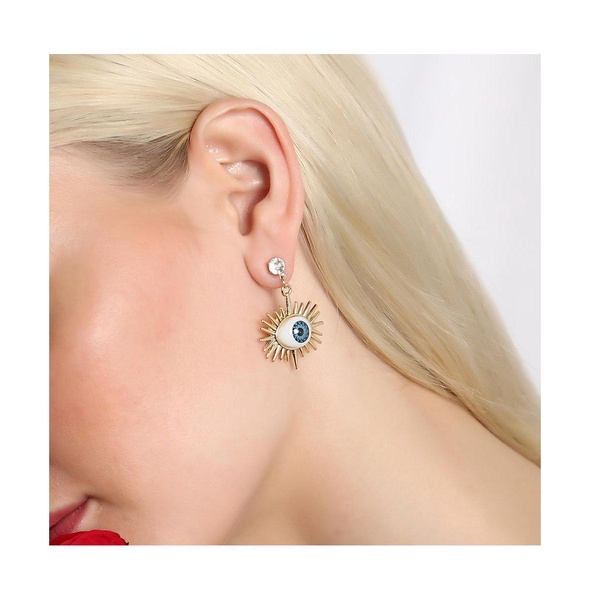 Women's The Evil Eye's Ray Drop Earrings