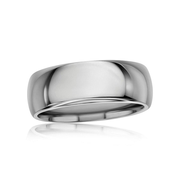 High Polished Tungsten Ring