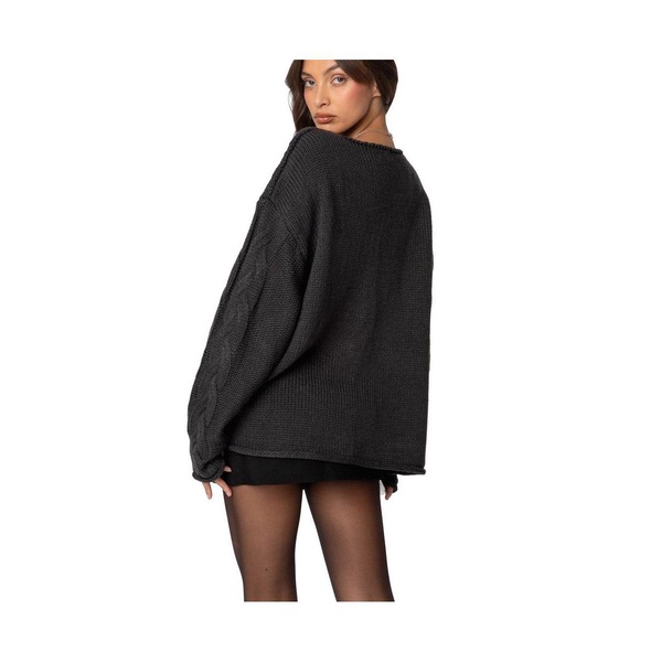 Women's Inga Oversized Cable Knit Sweater