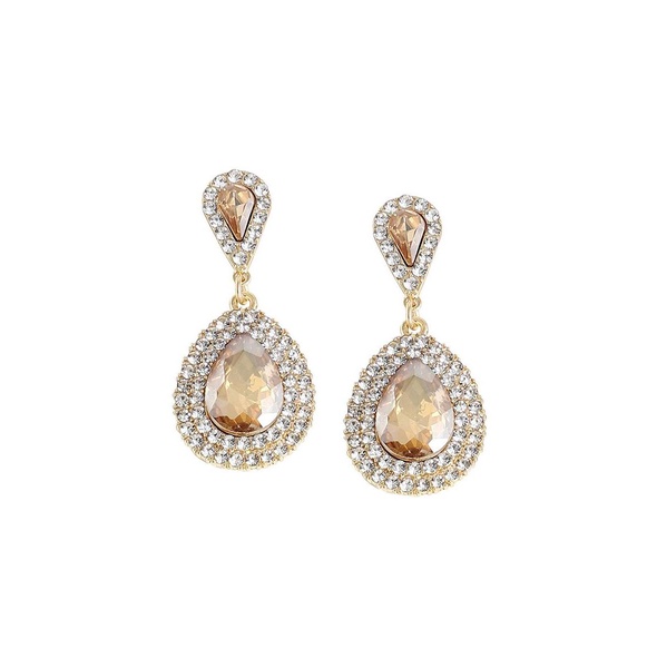 Women's Gold Dazzling Drop Earrings
