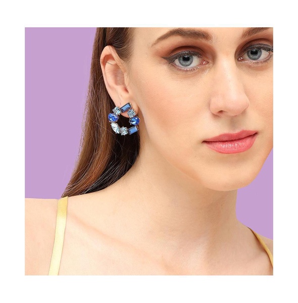 Women's Crystal Stud Earrings