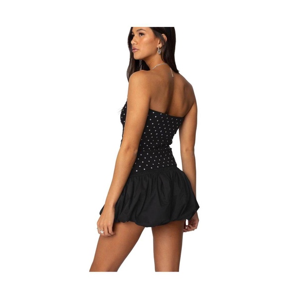 Womens Peyton Polka Dot Tube Top