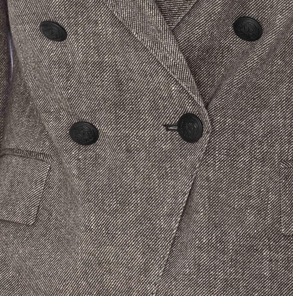 Double Breasted Buttons Closure Jacket