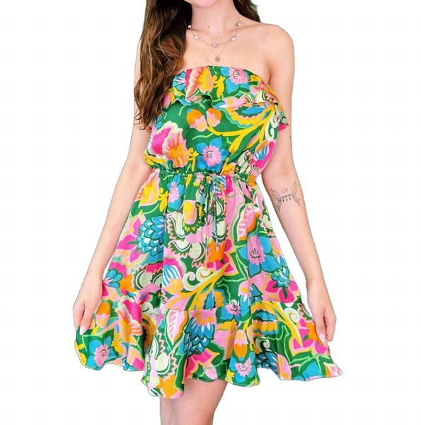 meet me in lanai dress in multi color