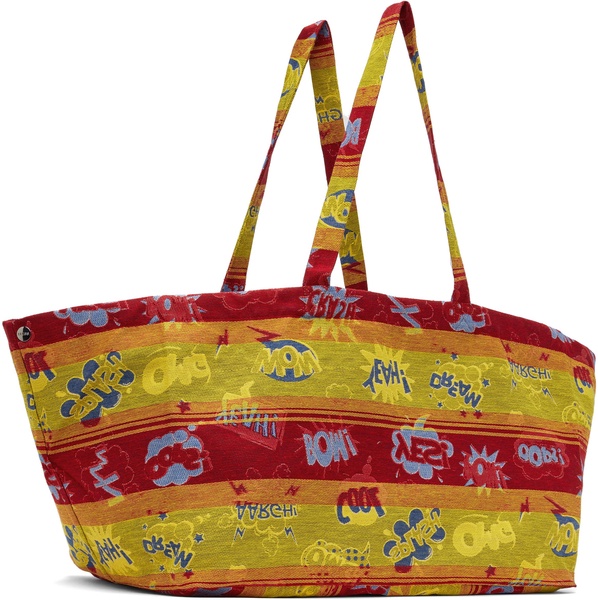 Yellow & Red Pop Art Tote