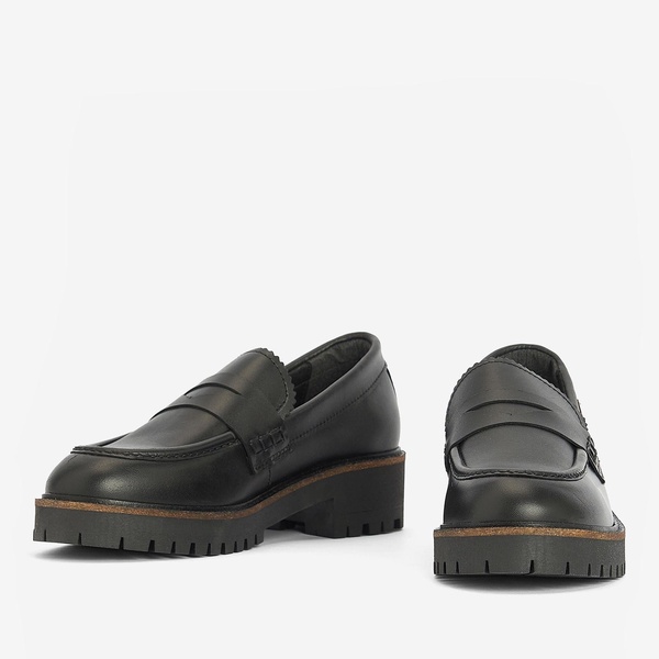 Barbour Women's Norma Leather Loafers - UK 6