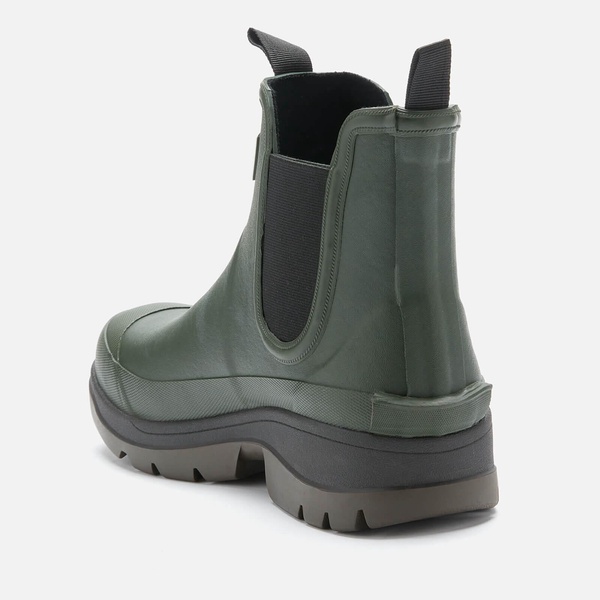 Barbour Men's Nimbus Rubber Chelsea Boots - Olive - UK 7