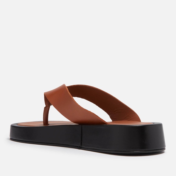 ALOHAS Women's Overcast Leather Sandals - UK 3.5