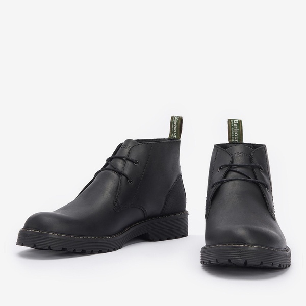 Barbour Men's Maxwell Waterproof Leather Chukka Boots - UK 9