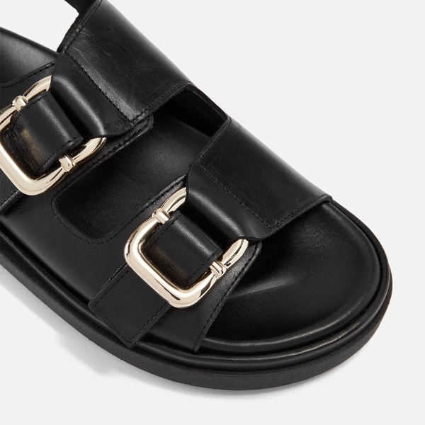 ALOHAS Women's Harper Leather Double Strap Sandals - UK 3.5