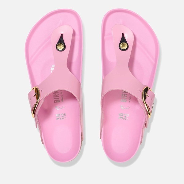 Birkenstock Women's Gizeh Big Buckle Patent-Leather Sandals - UK 4.5
