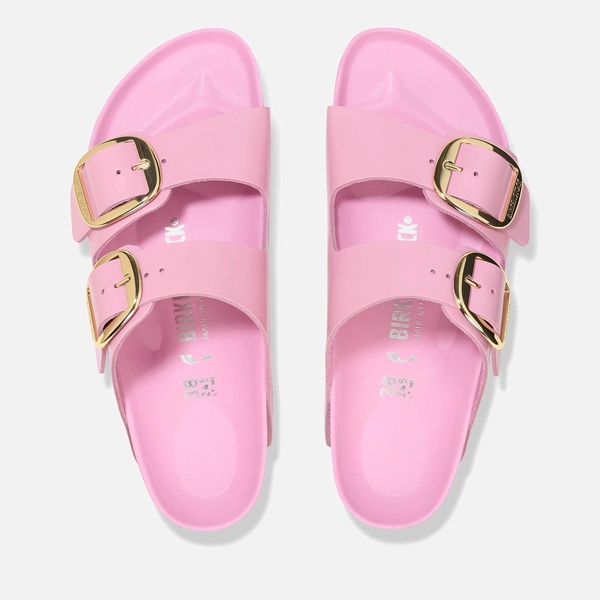 Birkenstock Women's Arizona Big Buckle Slim-Fit Leather Double Strap Sandals - UK 3.5