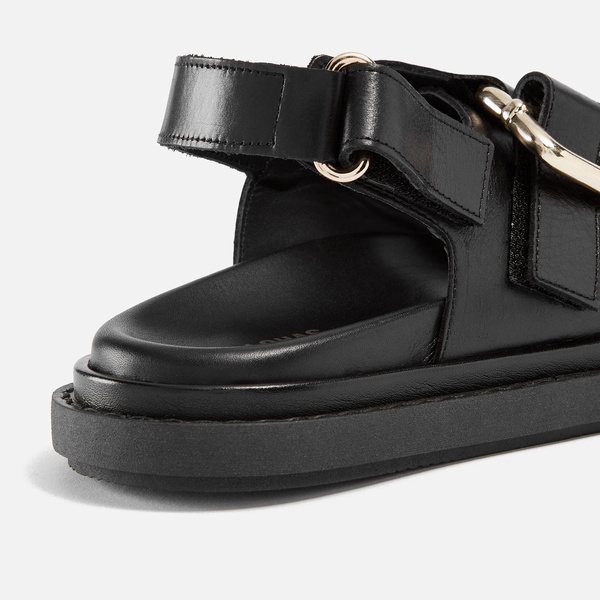 ALOHAS Women's Harper Leather Double Strap Sandals - UK 3.5