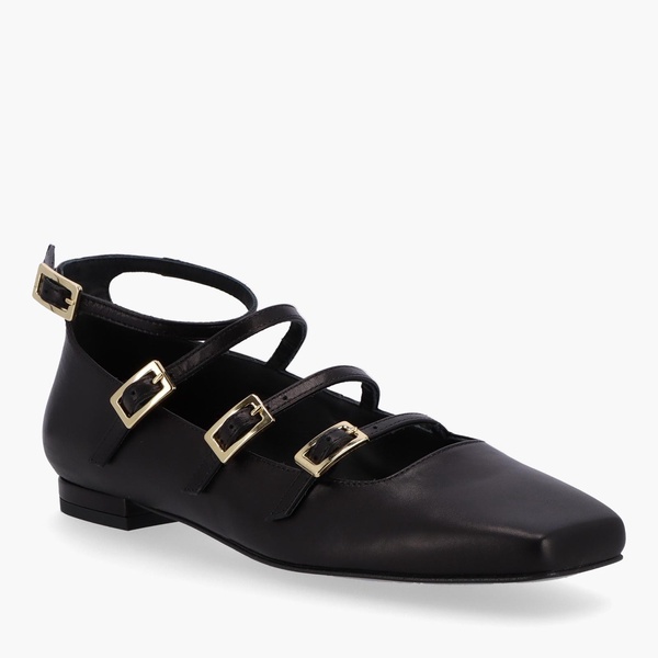 ALOHAS Women's Luke Leather Ballet Flats - UK 6