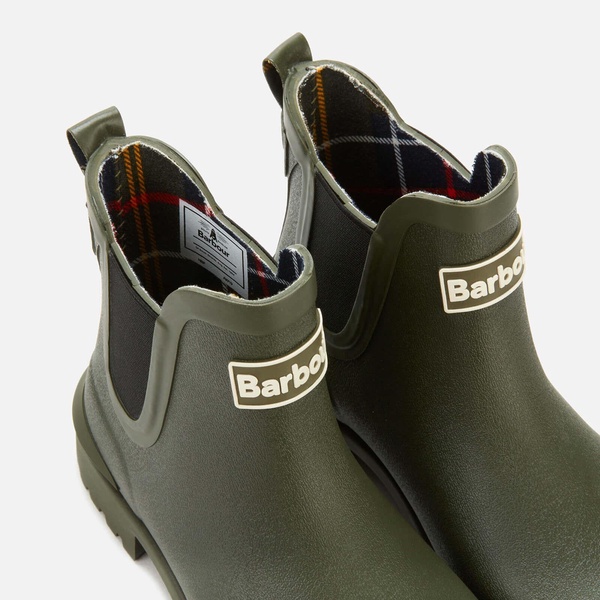 Barbour Women's Wilton Chelsea Wellies - Olive - UK 3