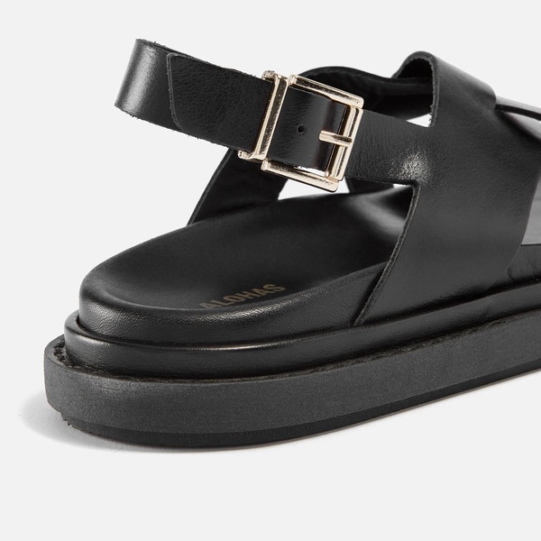 ALOHAS Women's Trunca Leather Padded Sandals - UK 3.5