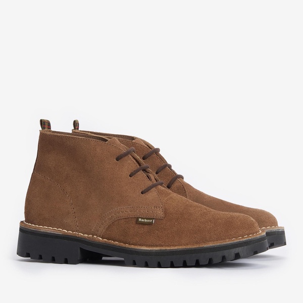 Barbour Men's Hobart Suede Chukka Boots - UK 7
