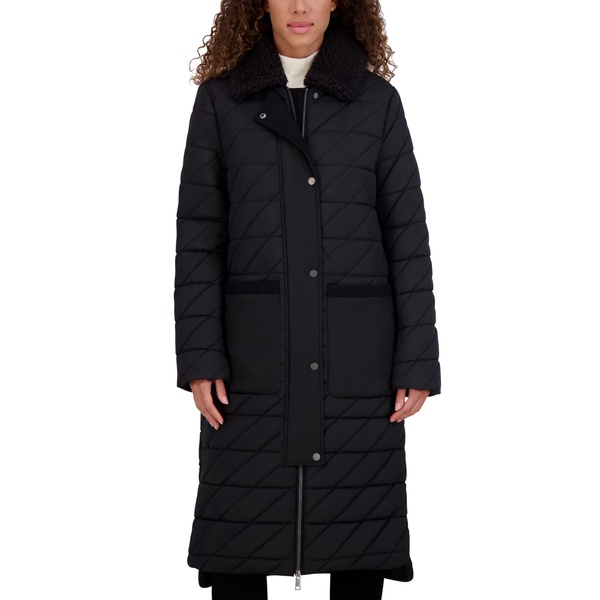 Andrew Marc Women's Maxine Long Quilted Puffer Coat