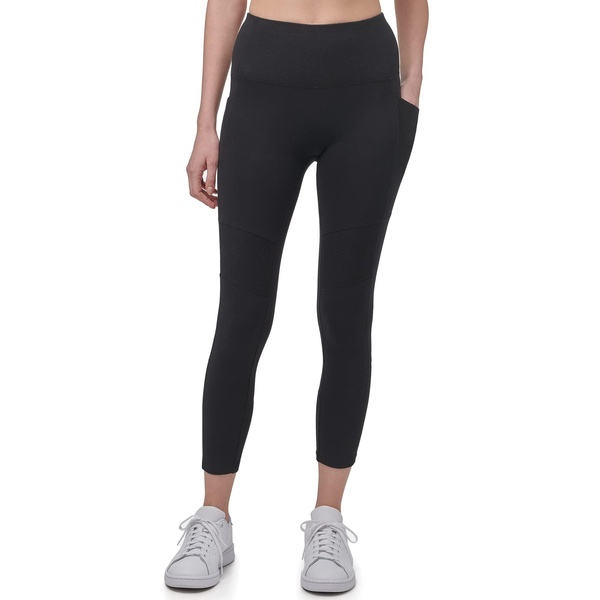 Andrew Marc Women's 7/8 Length Moto Legging