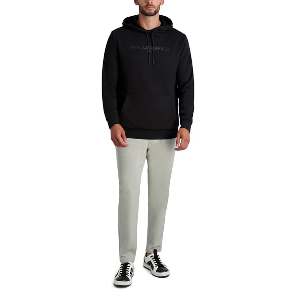Karl Lagerfeld Paris Men's Classic Logo Hoodie