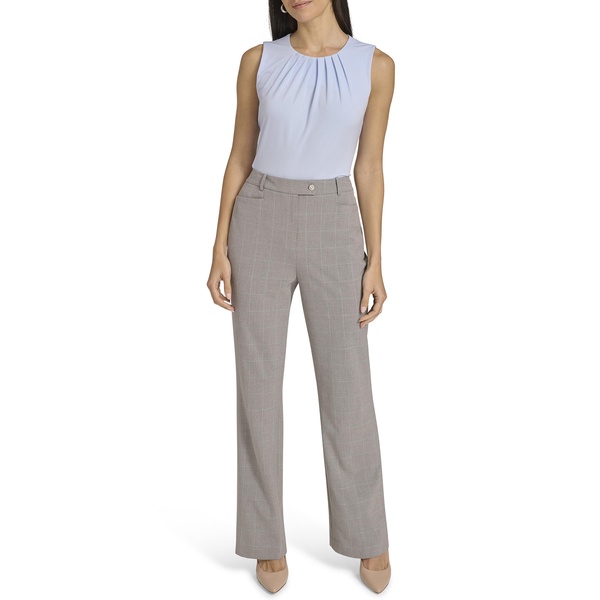 Calvin Klein Women's Open Front Tweed Suit Jacket