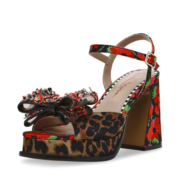 Betsey Johnson Women's Lilie Heeled Sandal