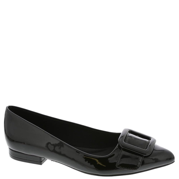 Anne Klein Women's Ballet Flat Kalea, Black Patent, 8