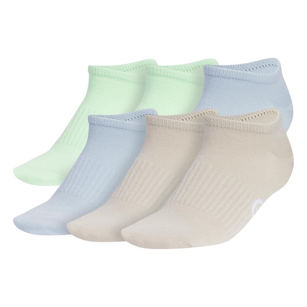 adidas Women's Classic Superlite Low-Profile No Show Socks (6-Pair) with Arch Compression for Non-Slip Fit and Breathable Comfort