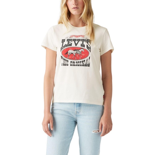 Levi's Women's Perfect Crewneck Tee Shirt (Also Available in Plus)