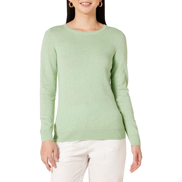 Amazon Essentials Women's Long-Sleeve Lightweight Crewneck Sweater (Available in Plus Size)