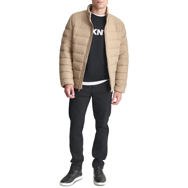 DKNY Mens Light Weight Quilted Puffer Jacket