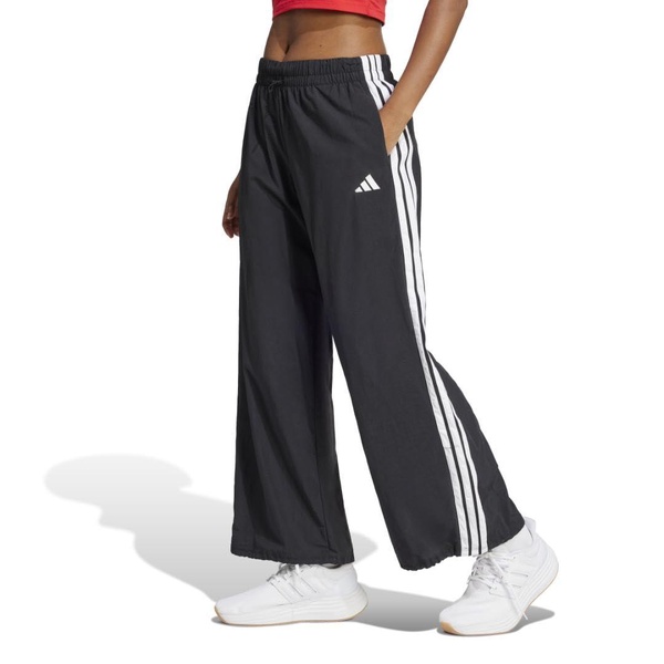 adidas Women's Essentials 3-Stripes Woven Parachute Pants