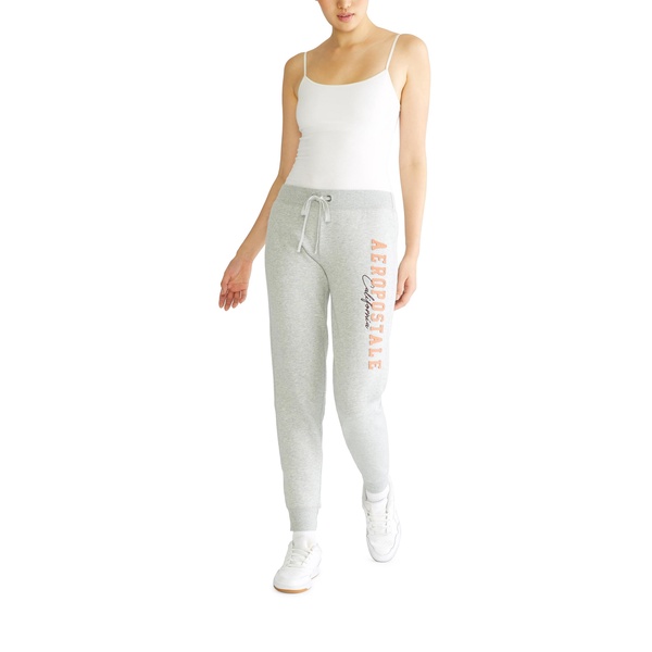 AEROPOSTALE Women's Aero Logo Cinch/Jogger Pant-Arches-Cali