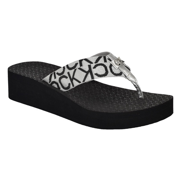 Women's Meena Logo Platform Flip-Flop Sandals