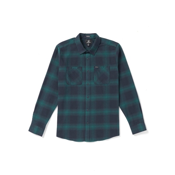Volcom Men's Nerastone Long Sleeve Flannel Shirt