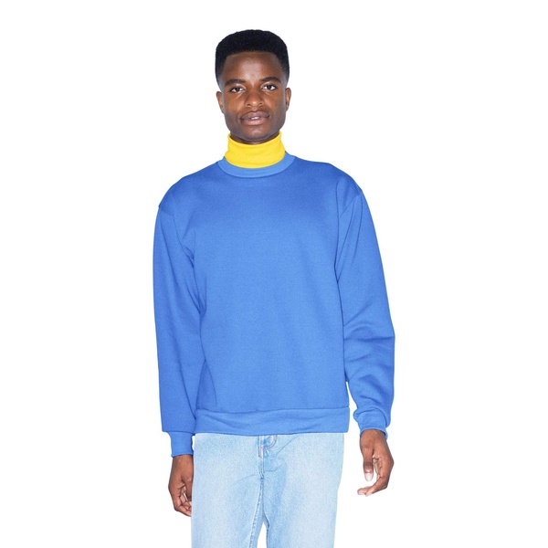 American Apparel Men's Flex-Fleece Long Sleeve Turtleneck